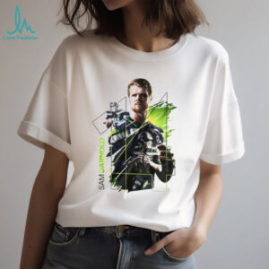 Sam Darnold Seattle Seahawks Action Montage Signature Series T Shirt