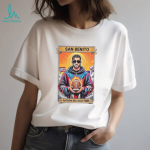 San Benito Patrón Del Halftime Bad Bunny Football Super Bowl Art T Shirt San Benito Patrón Del Halftime Bad Bunny Football Super Bowl Art T Shirt