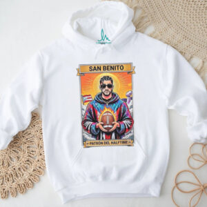 San Benito Patrón Del Halftime Bad Bunny Football Super Bowl Art T Shirt