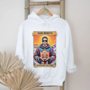 San Benito Patrón Del Halftime Bad Bunny Football Super Bowl Art T Shirt