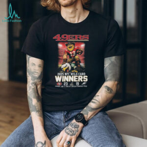 San Francisco 49ers Beat Philadelphia Eagles Winners Score 23 19 2025 NFC Wild Card Mascot Unisex T shirt