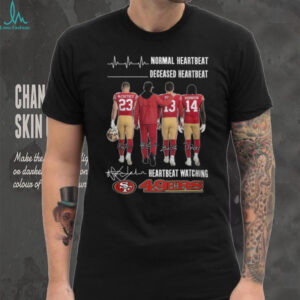 San Francisco 49ers Heartbeat Watching T Shirt