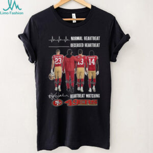 San Francisco 49ers Heartbeat Watching T Shirt