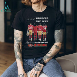 San Francisco 49ers Heartbeat Watching T Shirt