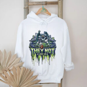 Seattle Football They Not Like Us Eagle Mascot Stadium Drip T Shirt T Shirt