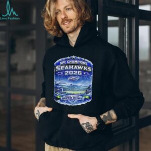 Seattle Seahawks 2026 NFC Champions Road to Super Bowl T Shirt