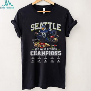 Seattle Seahawks Football 1 Seed NFC West Division Champions 2025 shirt