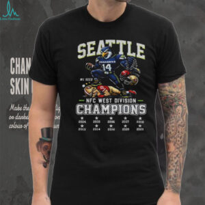 Seattle Seahawks Football 1 Seed NFC West Division Champions 2025 shirt