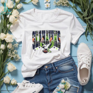 Seattle Seahawks Football Players mascot Game Day 60th American Football shirt