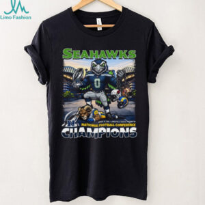 Seattle Seahawks NFC Champions Mascot Victory Graphic Tee