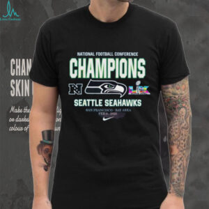 Seattle Seahawks NFC Champions Super Bowl LX 2026 Commemorative T Shirt