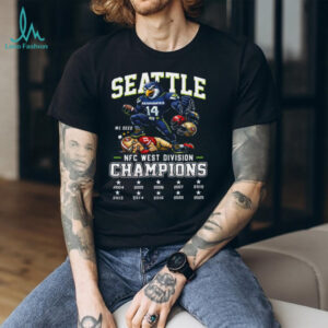Seattle Seahawks NFC West Division Champions 2025 T Shirt