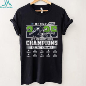 Seattle Seahawks NFC West Division Champions T Shirt