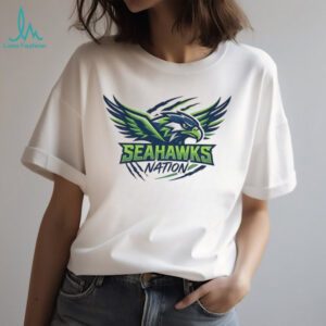 Seattle Seahawks Nation NFC Football Team Logo Game Day Graphic T Shirt