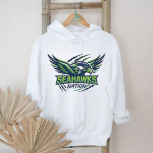 Seattle Seahawks Nation NFC Football Team Logo Game Day Graphic T Shirt