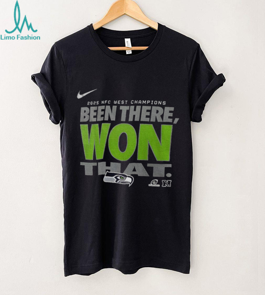 Seattle Seahawks Nike 2025 NFC West Division Champions Locker Room shirt Seattle Seahawks Nike 2025 NFC West Division Champions Locker Room shirt