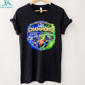 Seattle Seahawks vs New England Patriots Football LIX Super Bowl Feb 8 2026 vintage shirt