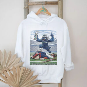 Seattle Seahawks vs New England Patriots Super Bowl LX Rivalry T Shirt T Shirt