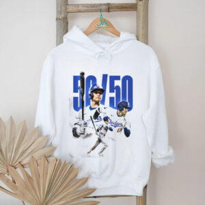 Shohei Ohtani Los Angeles Dodgers 50 50 Club 1st Player Ever Shirt Shohei Ohtani Los Angeles Dodgers 50 50 Club 1st Player Ever Shirt