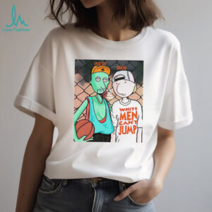 Skeeter and doug white men can’t jump cartoon parody shirt
