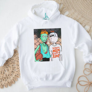 Skeeter and doug white men can’t jump cartoon parody shirt