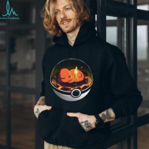 Sleeping Charmander Lava Terrarium Poke Ball Aesthetic T Shirt
