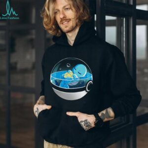 Sleeping Squirtle Zen Water Pokéball Terrarium Design T Shirt
