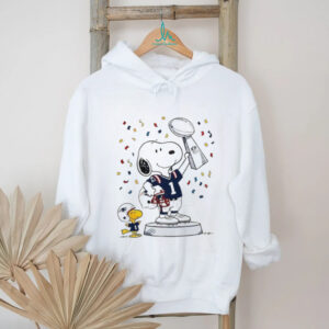 Snoopy New England Patriots Super Bowl Trophy Champion T Shirt