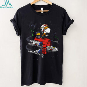 Snoopy X Wing Pilot Star Wars Mashup Joe Cool Space T Shirt