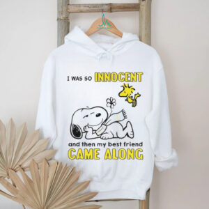 Snoopy and Woodstock I was so innocent and then my best friend came along shirt