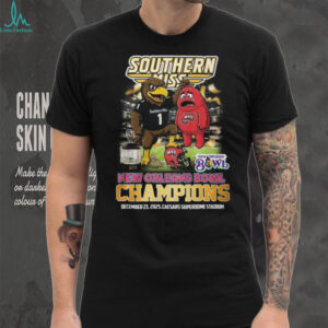 Southern Miss Golden Eagles vs WKU Hilltoppers New Orleans Bowl Champions 2025 T Shirt