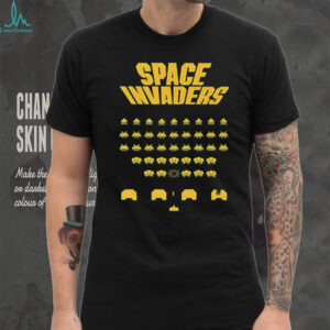 Space Invaders classic video game 8 bit shirt