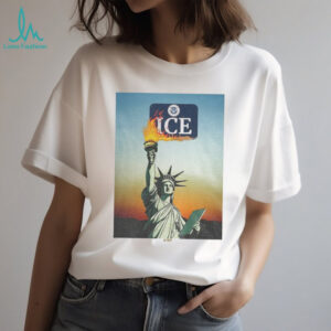 Statue of Liberty Abolish Ice protest lady liberty anti Fascist rally shirt
