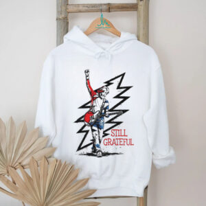 Still Grateful Print Round Neck T shirt