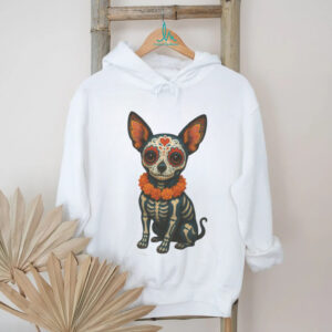 Sugar Skull Chihuahua Day of the Dead Dia de los Muertos T Shirt