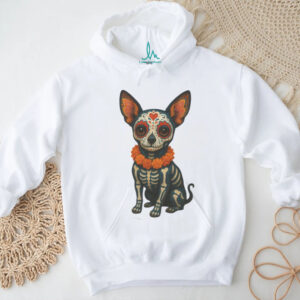 Sugar Skull Chihuahua Day of the Dead Dia de los Muertos T Shirt
