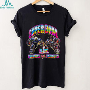Super Bowl LIX Final Battle Seahawks vs Patriots shirt