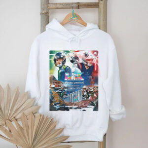 Super Bowl LX 2026 Seahawks vs Patriots Matchup Event Poster T Shirt T Shirt
