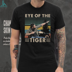 Supernatural Dean Winchester Eye of the Tiger Vintage Graphic Tee