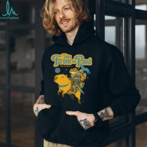Tales From The Pond Frog Knight Riding Capybara Adventure T Shirtc