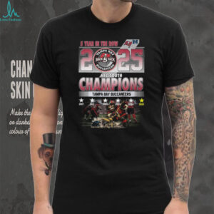 Tampa Bay Buccaneers 5 Peat NFC South Champions T Shirt