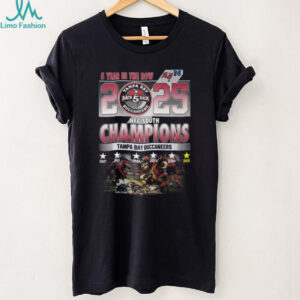 Tampa Bay Buccaneers 5 Peat NFC South Champions T Shirt