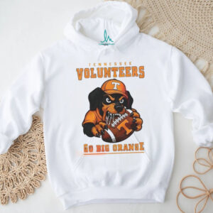 Tennessee Volunteers Go Big Orange Smoky Mascot Football T Shirt T Shirt
