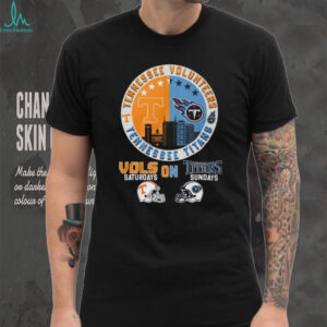 Tennessee Volunteers & Titans Vols on Saturdays, Titans on Sundays T Shirt
