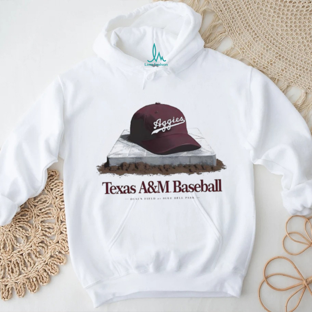 Texas A&M baseball Olsen Field at Blue Bell Park cap shirt Texas A&M baseball Olsen Field at Blue Bell Park cap shirt