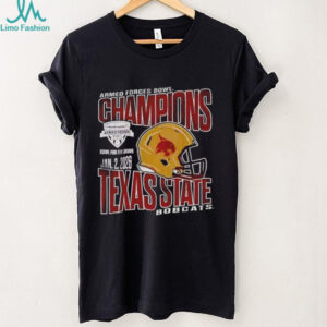 Texas State Bobcats Lockheed Martin Armed Forces Bowl shirt