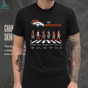 The Broncos Abbey Road Parody T Shirt