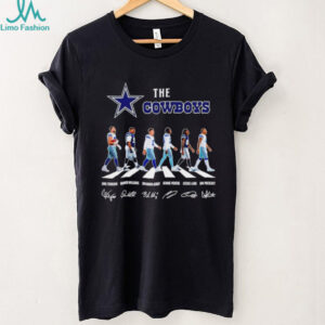 The Dallas Cowboys cross the street signatures 2026 shirt The Dallas Cowboys cross the street signatures 2026 shirt