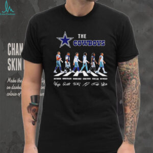 The Dallas Cowboys cross the street signatures 2026 shirt
