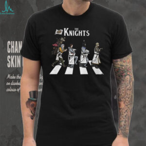 The Knights Road Monty Python Abbey Road Mashup T Shirt